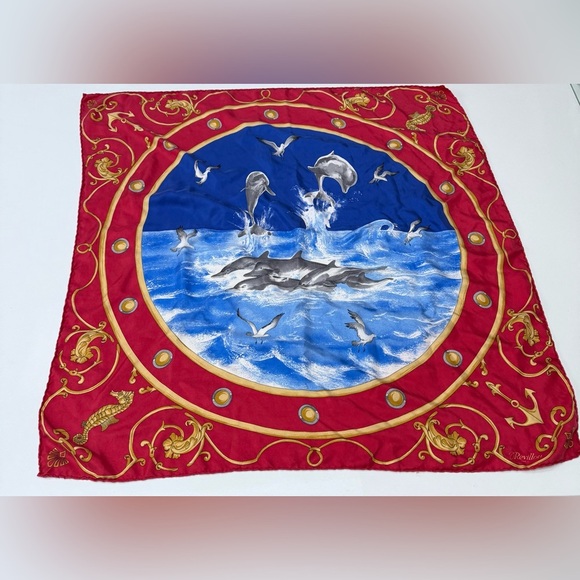 Vintage Revillon Silk Scarf: Paris - Picture 1 of 10